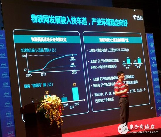 中國電信鐘致民：物聯網用戶加速增長 5G技術三大關鍵能力